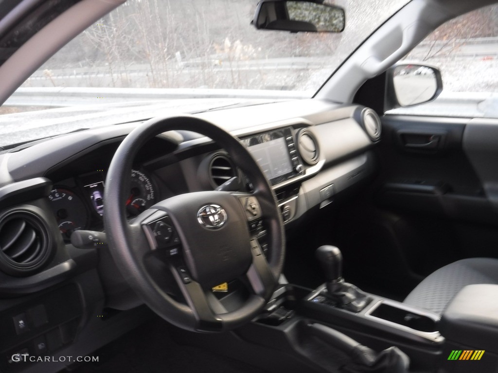 2021 Tacoma SR5 Double Cab 4x4 - Magnetic Gray Metallic / Cement photo #24