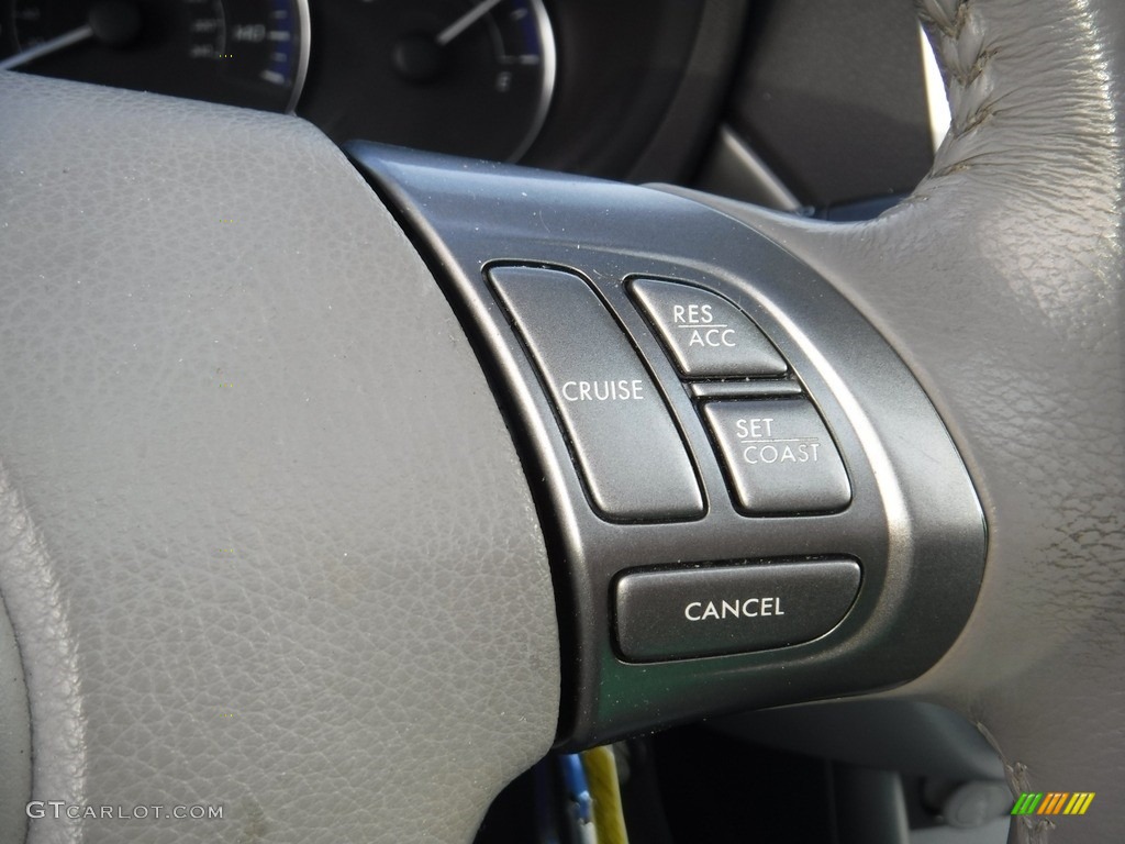 2010 Forester 2.5 X Limited - Sage Green Metallic / Black photo #8