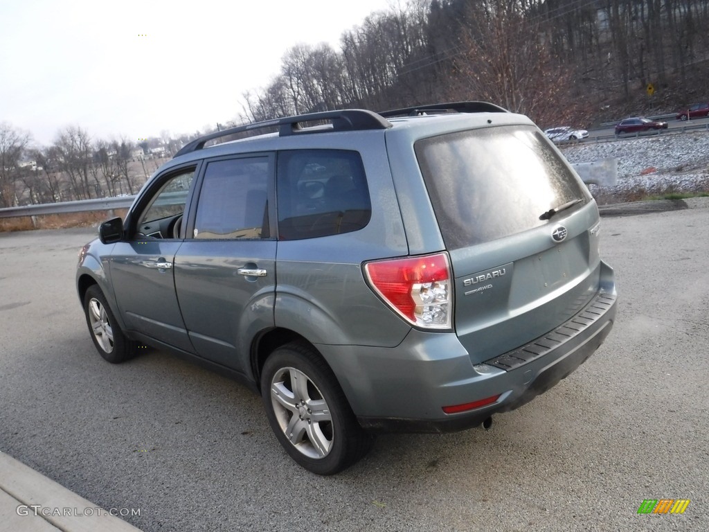 2010 Forester 2.5 X Limited - Sage Green Metallic / Black photo #13