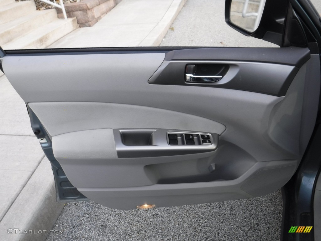 2010 Forester 2.5 X Limited - Sage Green Metallic / Black photo #22