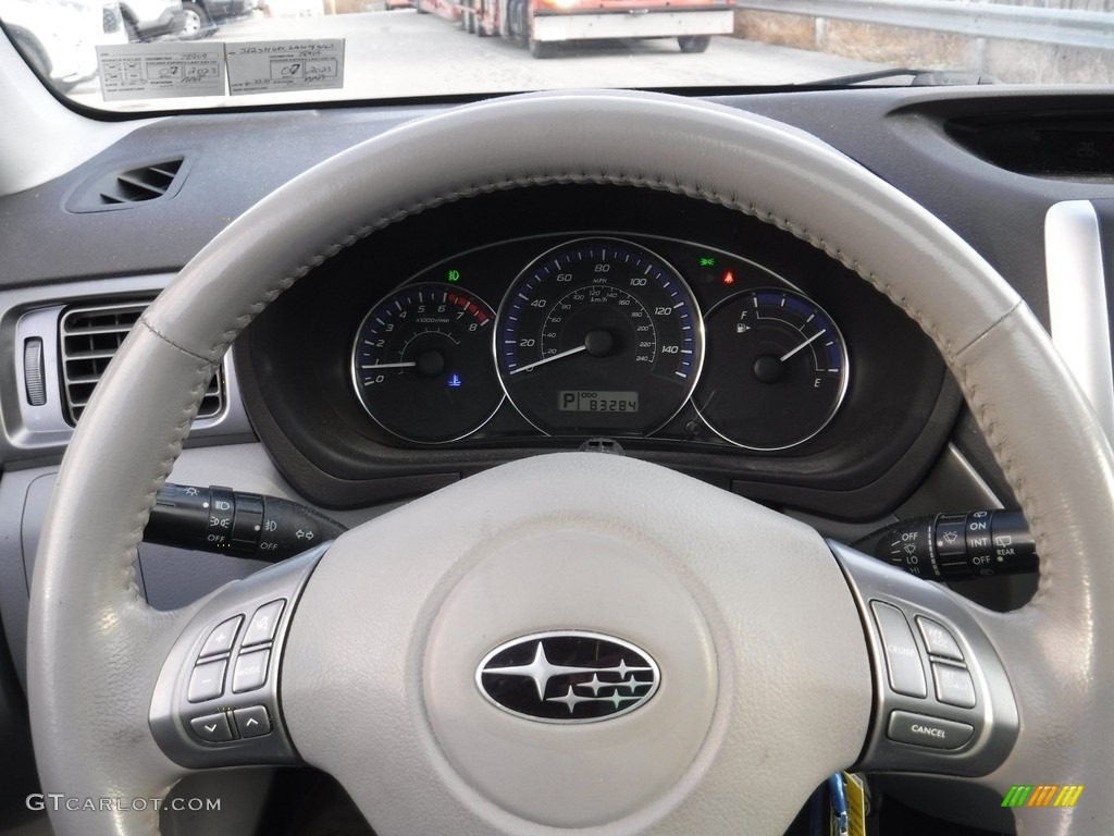 2010 Forester 2.5 X Limited - Sage Green Metallic / Black photo #24