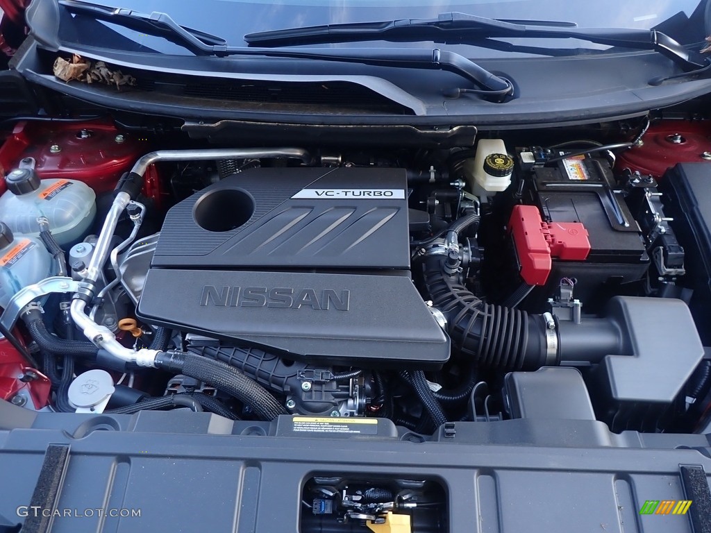 2022 Nissan Rogue Platinum AWD Engine Photos