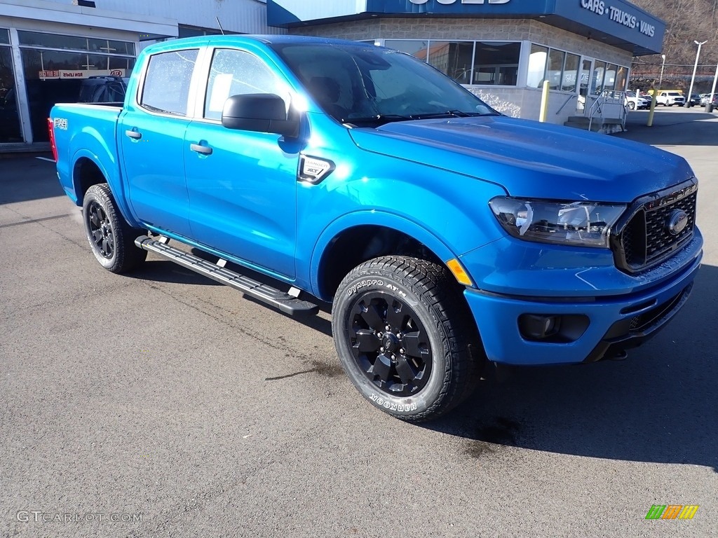 Velocity Blue Metallic 2023 Ford Ranger XLT SuperCrew 4x4 Exterior Photo #145355298