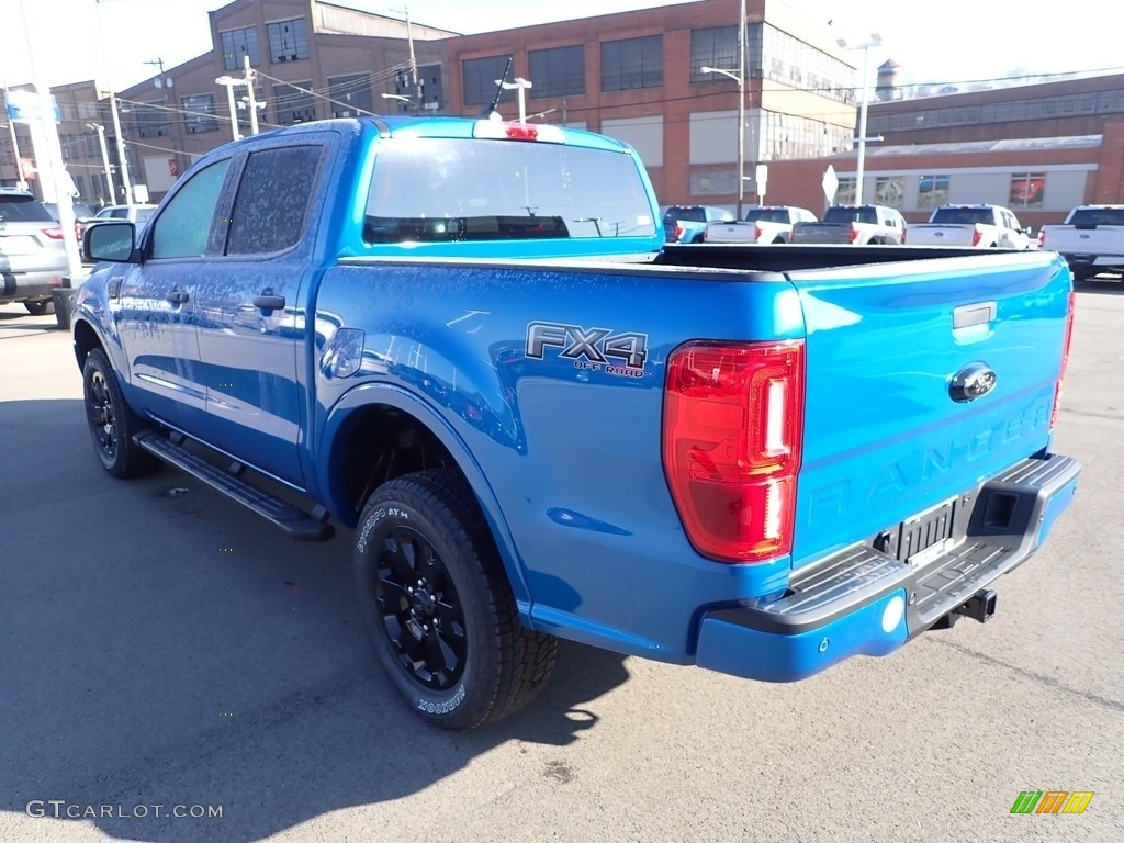 Velocity Blue Metallic 2023 Ford Ranger XLT SuperCrew 4x4 Exterior Photo #145355379