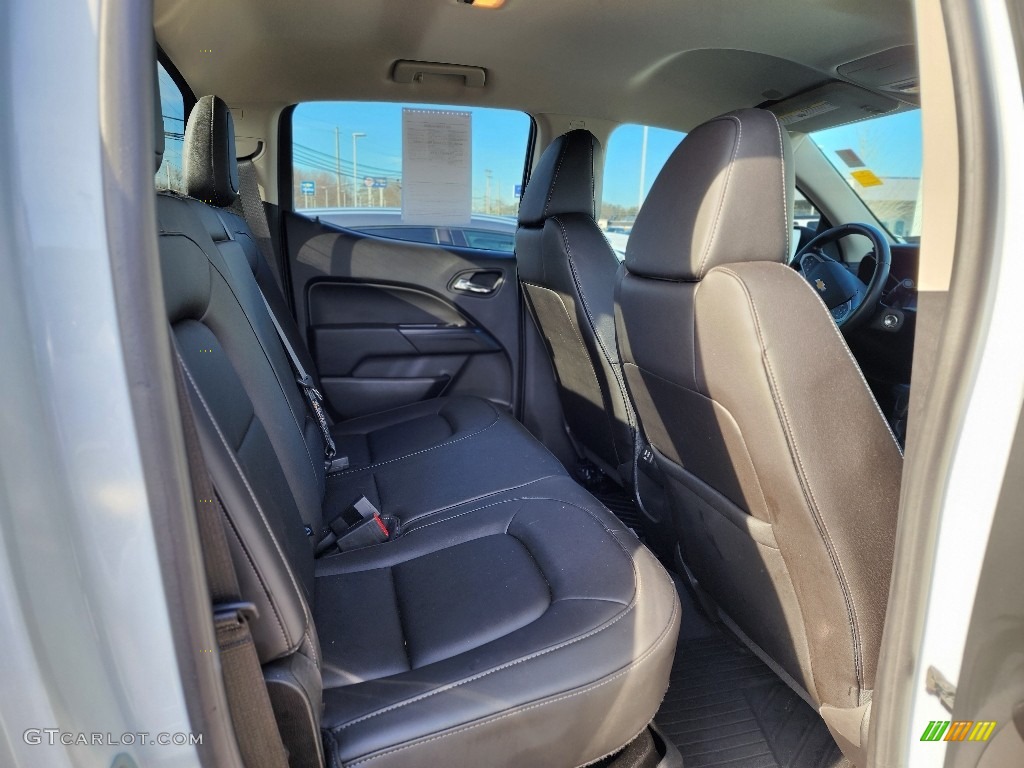 2021 Chevrolet Colorado ZR2 Crew Cab 4x4 Rear Seat Photos
