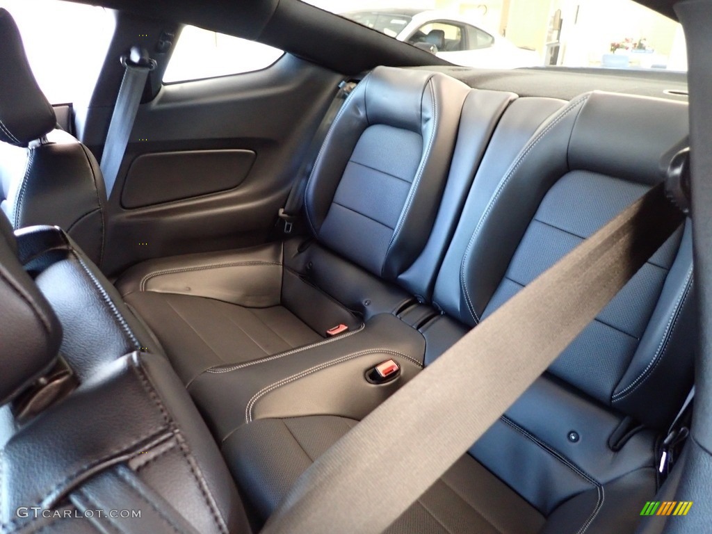 Ebony Interior 2020 Ford Mustang GT Premium Fastback Photo #145356156
