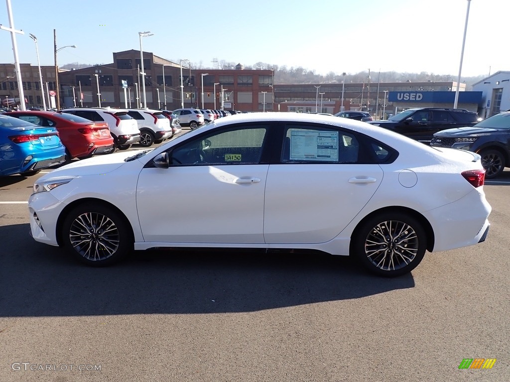 2023 Forte GT-Line - Snow White Pearl / Black photo #5