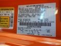  2020 Mustang GT Premium Fastback Twister Orange Color Code CA