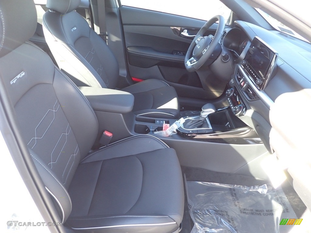 2023 Forte GT-Line - Snow White Pearl / Black photo #11