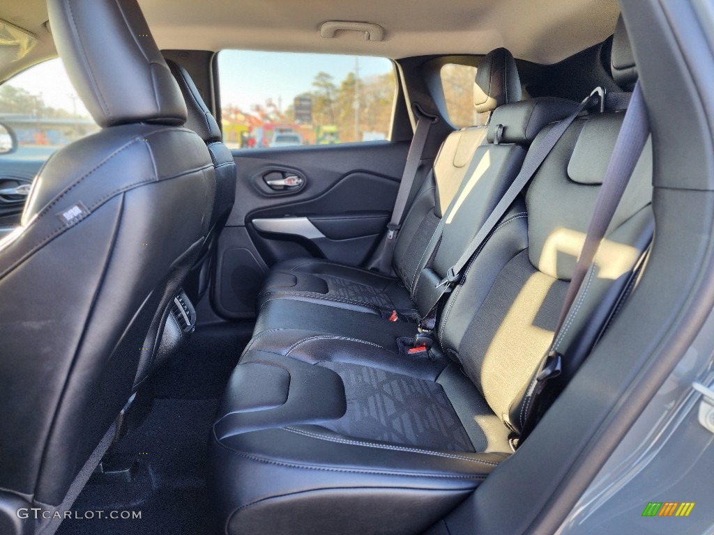 Black Interior 2022 Jeep Cherokee X 4x4 Photo #145356504