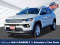 2022 Bright White Jeep Compass Latitude 4x4  photo #1