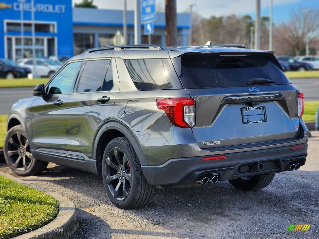 2020 Explorer ST 4WD - Silver Spruce Metallic / Ebony photo #8