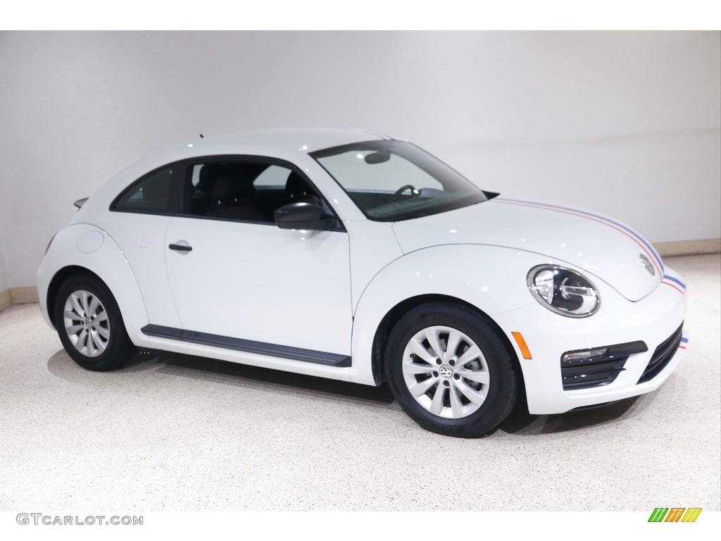 Pure White Volkswagen Beetle