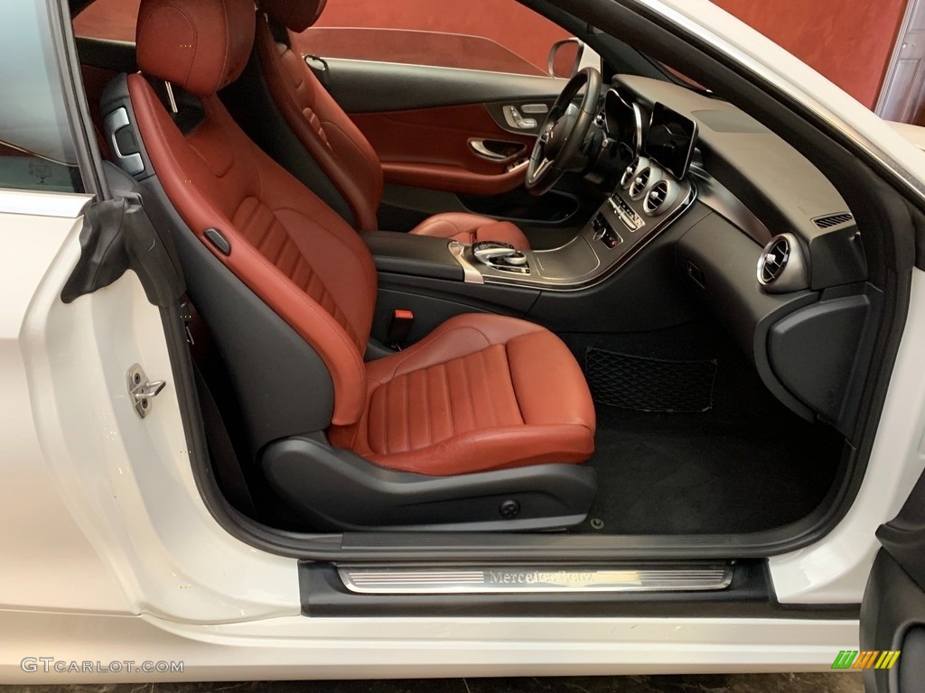 2019 C 300 4Matic Cabriolet - Polar White / Cranberry Red/Black photo #15