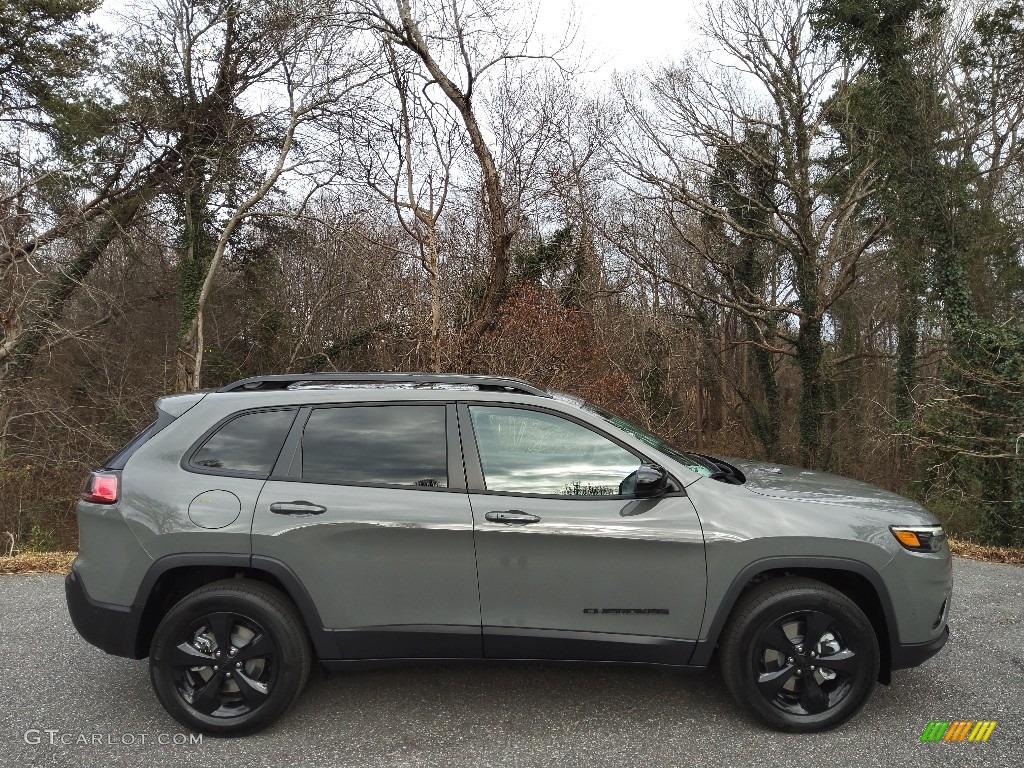 Sting-Gray 2023 Jeep Cherokee Altitude Lux 4x4 Exterior Photo #145357698