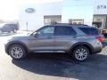 2022 Carbonized Gray Metallic Ford Explorer XLT 4WD  photo #2