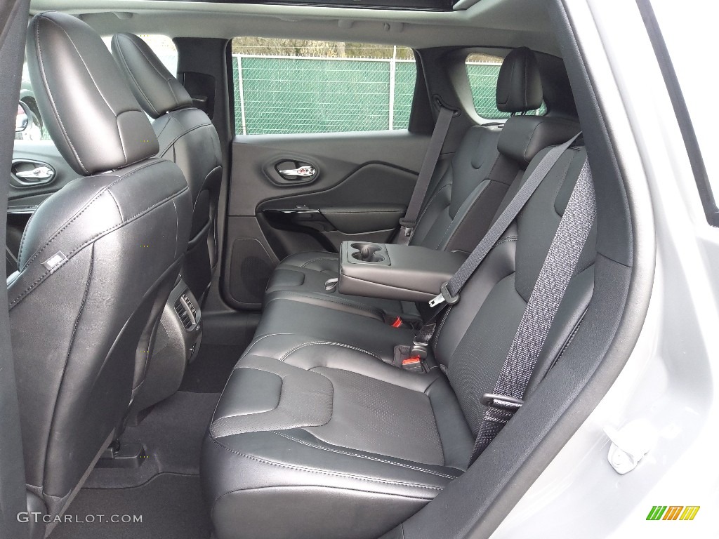 Black Interior 2023 Jeep Cherokee Altitude Lux 4x4 Photo #145357893