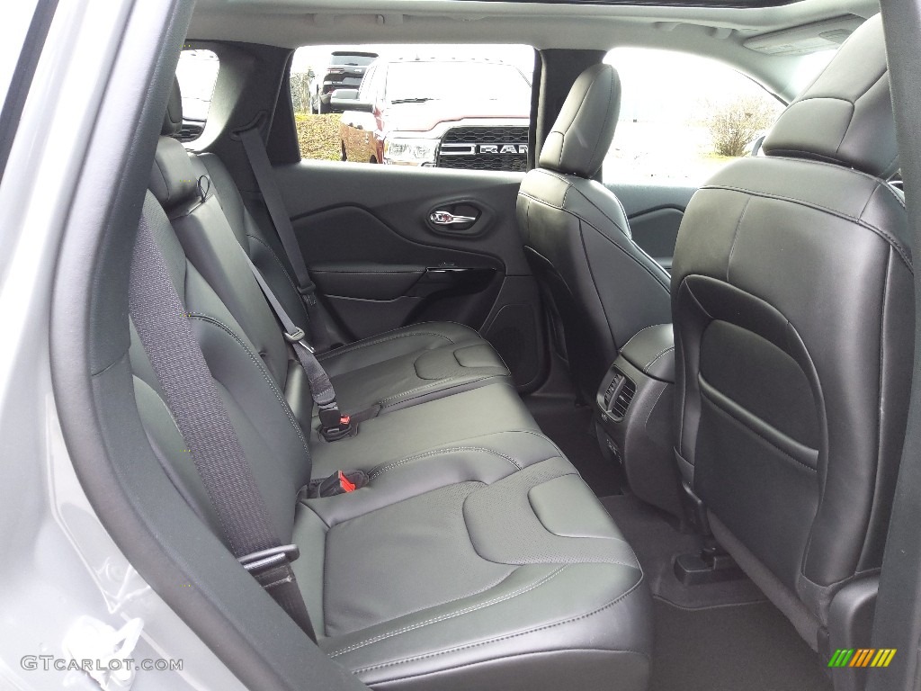 Black Interior 2023 Jeep Cherokee Altitude Lux 4x4 Photo #145357980