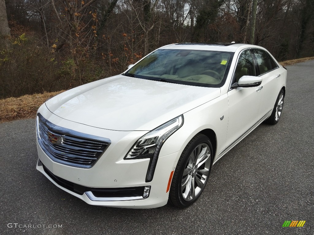2018 CT6 3.0 Turbo Platinum AWD Sedan - Crystal White Tricoat / Very Light Cashmere photo #2