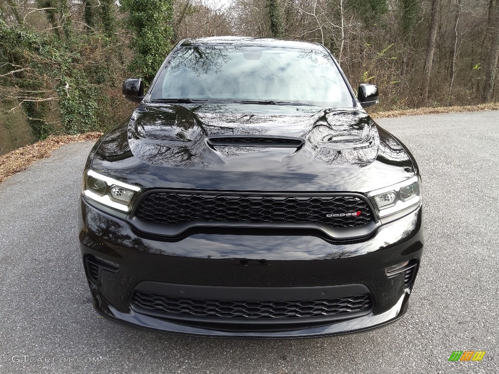 DB Black 2022 Dodge Durango R/T Blacktop AWD Exterior Photo #145358622