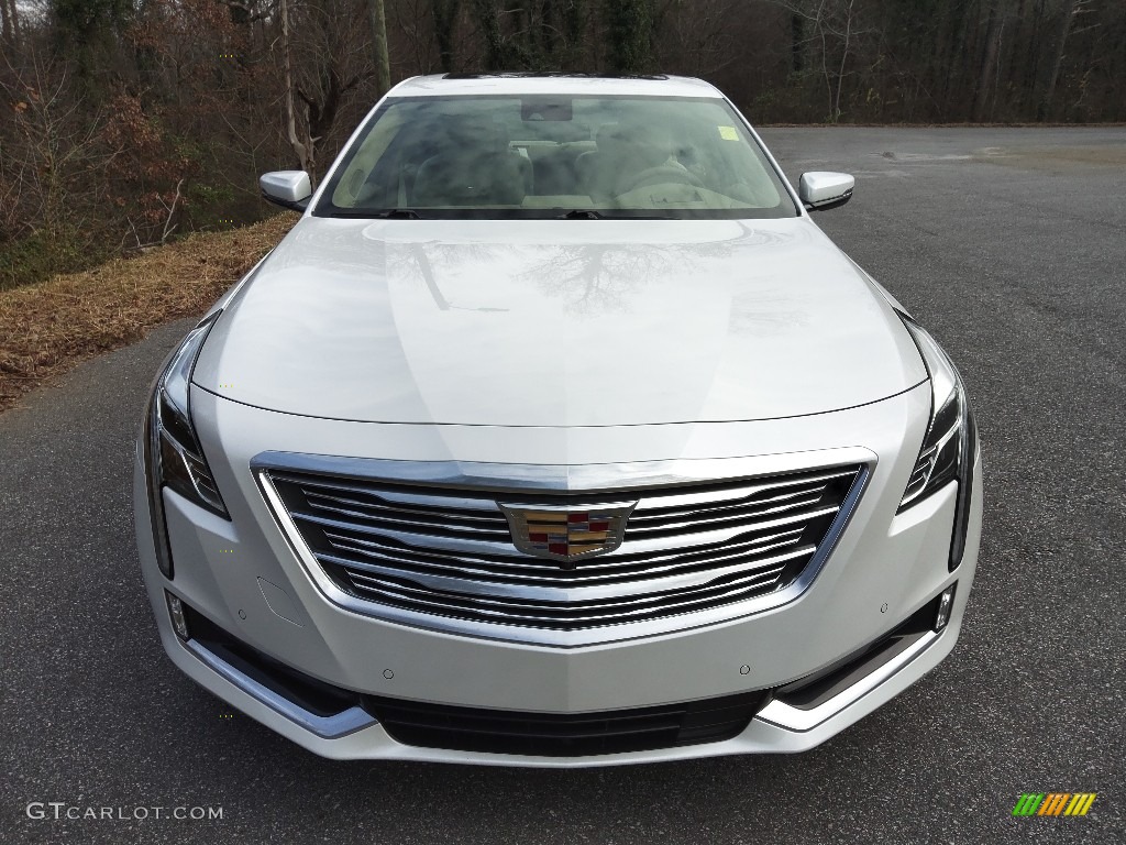 2018 CT6 3.0 Turbo Platinum AWD Sedan - Crystal White Tricoat / Very Light Cashmere photo #4