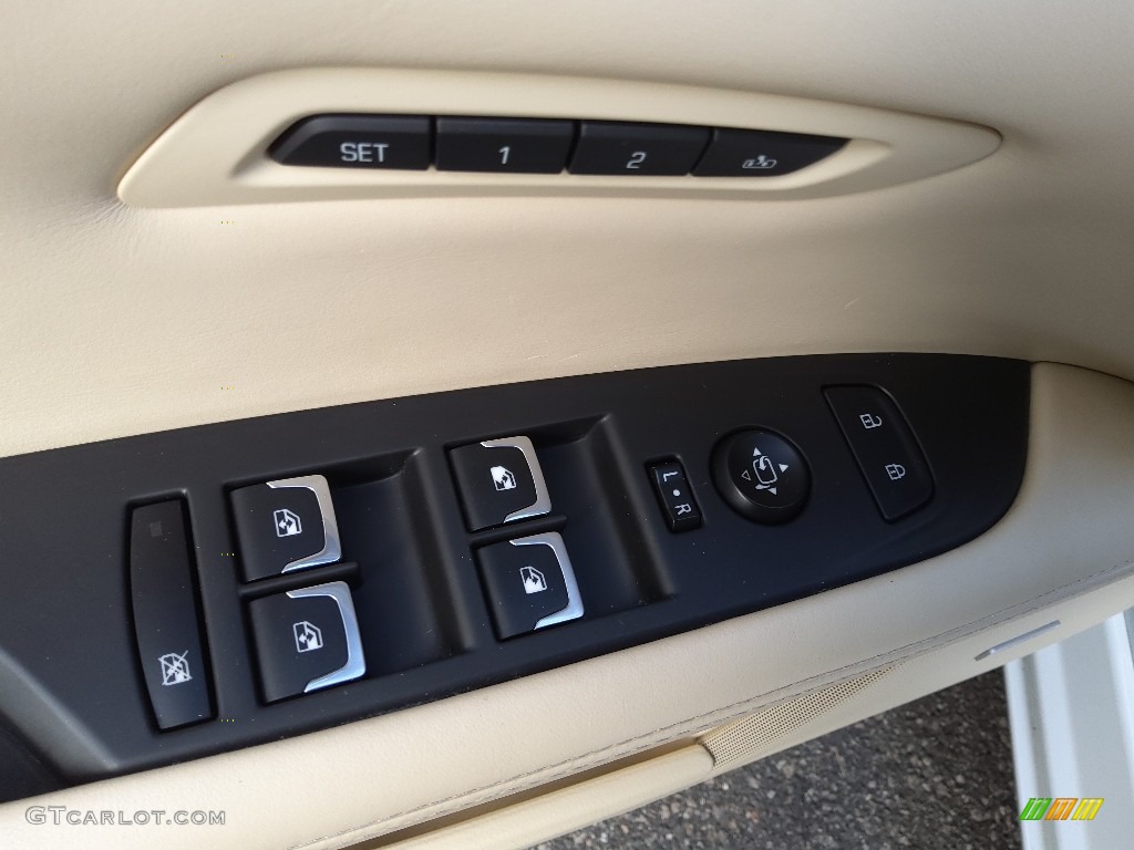 2018 Cadillac CT6 3.0 Turbo Platinum AWD Sedan Very Light Cashmere Door Panel Photo #145358838
