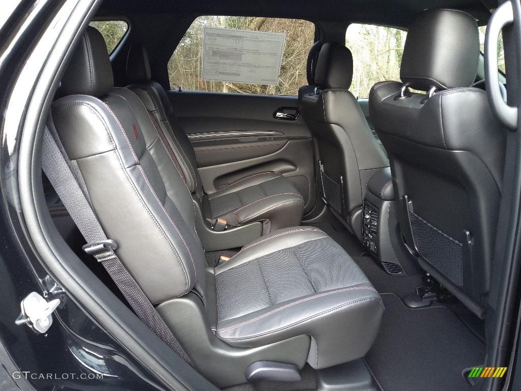 2022 Dodge Durango R/T Blacktop AWD Rear Seat Photo #145359048