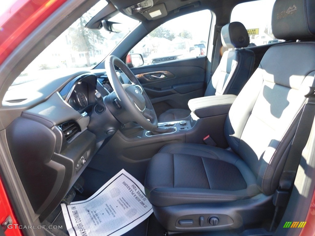 Jet Black/­Clove Interior 2023 Chevrolet Traverse High Country Photo #145359066