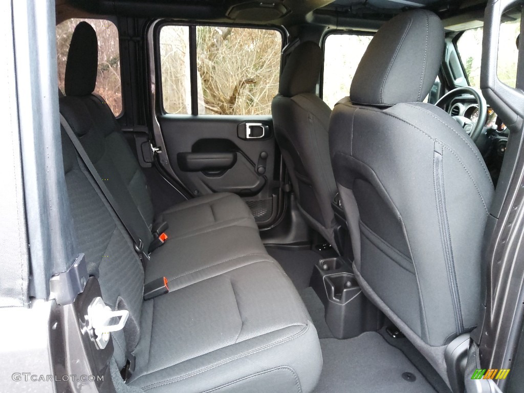 2023 Jeep Wrangler Unlimited Sport 4x4 Rear Seat Photo #145359726