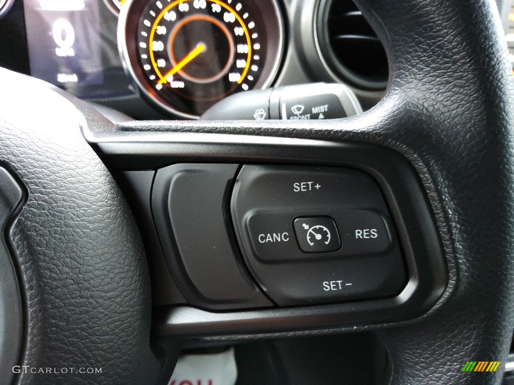 2023 Jeep Wrangler Unlimited Sport 4x4 Black Steering Wheel Photo #145359789
