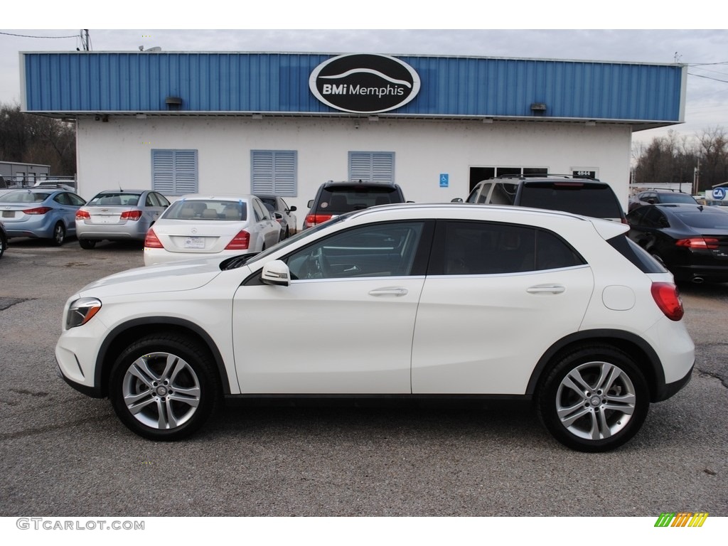 2015 GLA 250 4Matic - Cirrus White / Beige photo #2