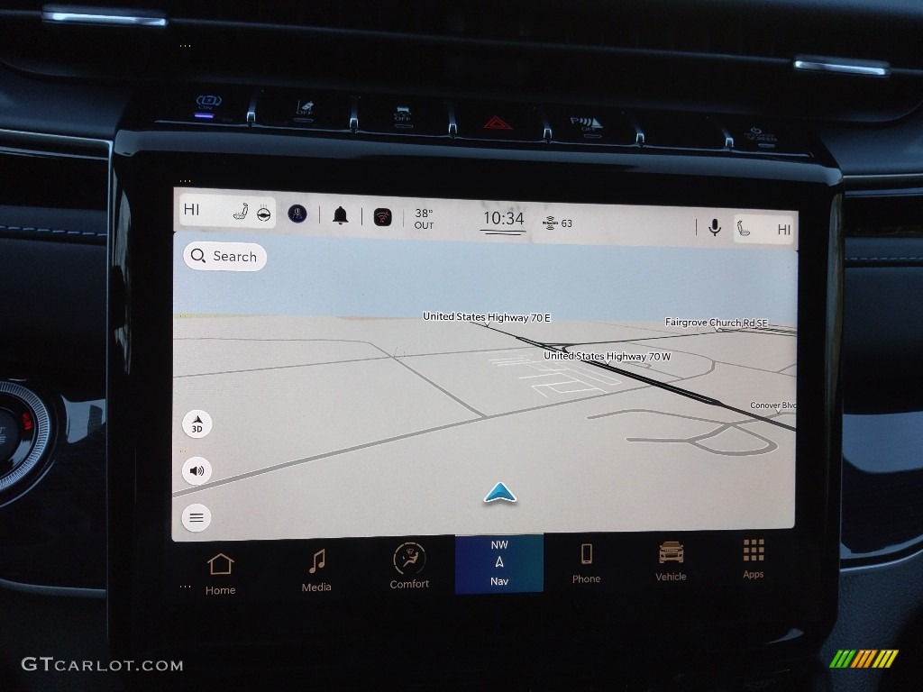 2022 Jeep Grand Cherokee Trailhawk 4XE Hybrid Navigation Photo #145360479