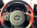 Red 2022 Toyota GR Supra 3.0 Premium Steering Wheel