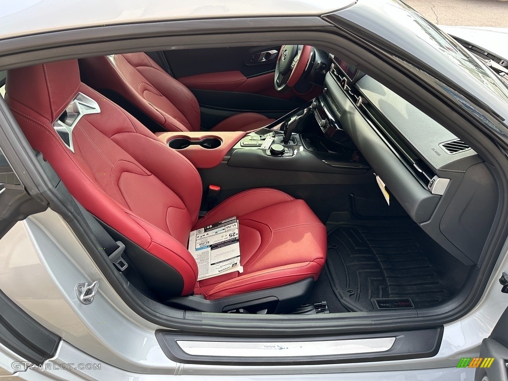 Red Interior 2022 Toyota GR Supra 3.0 Premium Photo #145360918