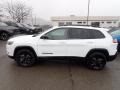 Bright White 2023 Jeep Cherokee Altitude Lux 4x4 Exterior