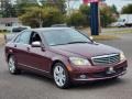 2008 Barolo Red Metallic Mercedes-Benz C 300 Luxury  photo #2