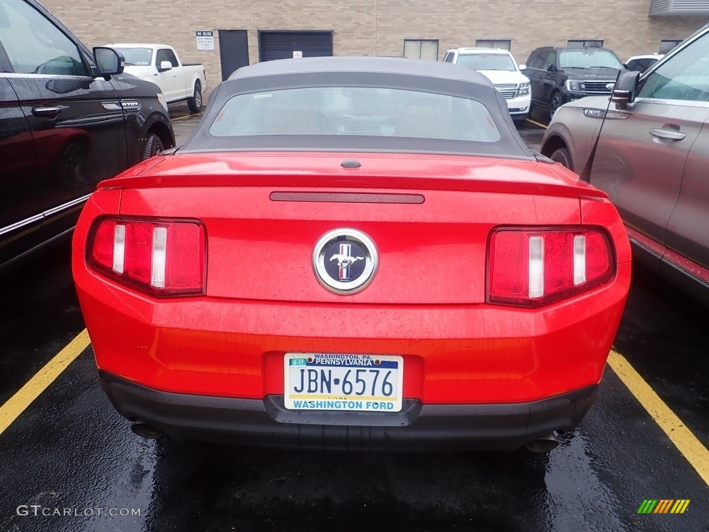 2012 Mustang GT Premium Convertible - Race Red / Saddle photo #3
