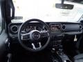 Black 2023 Jeep Wrangler Unlimited Sahara 4XE Hybrid Dashboard