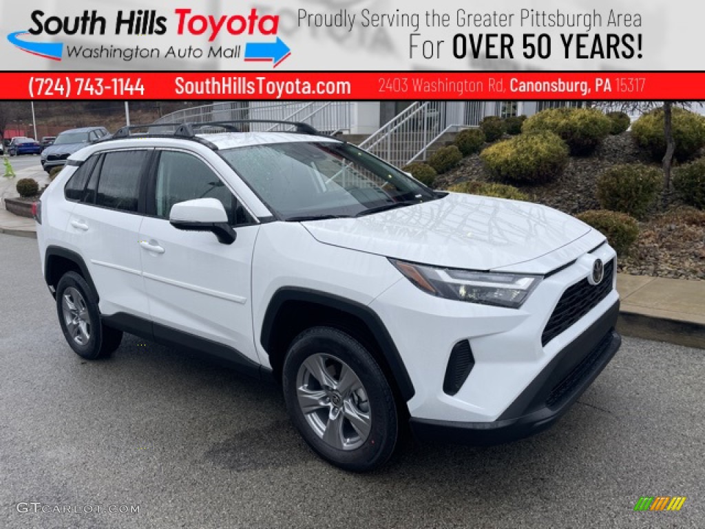 2023 Ice Cap Toyota RAV4 XLE AWD 145361614 Photo 10