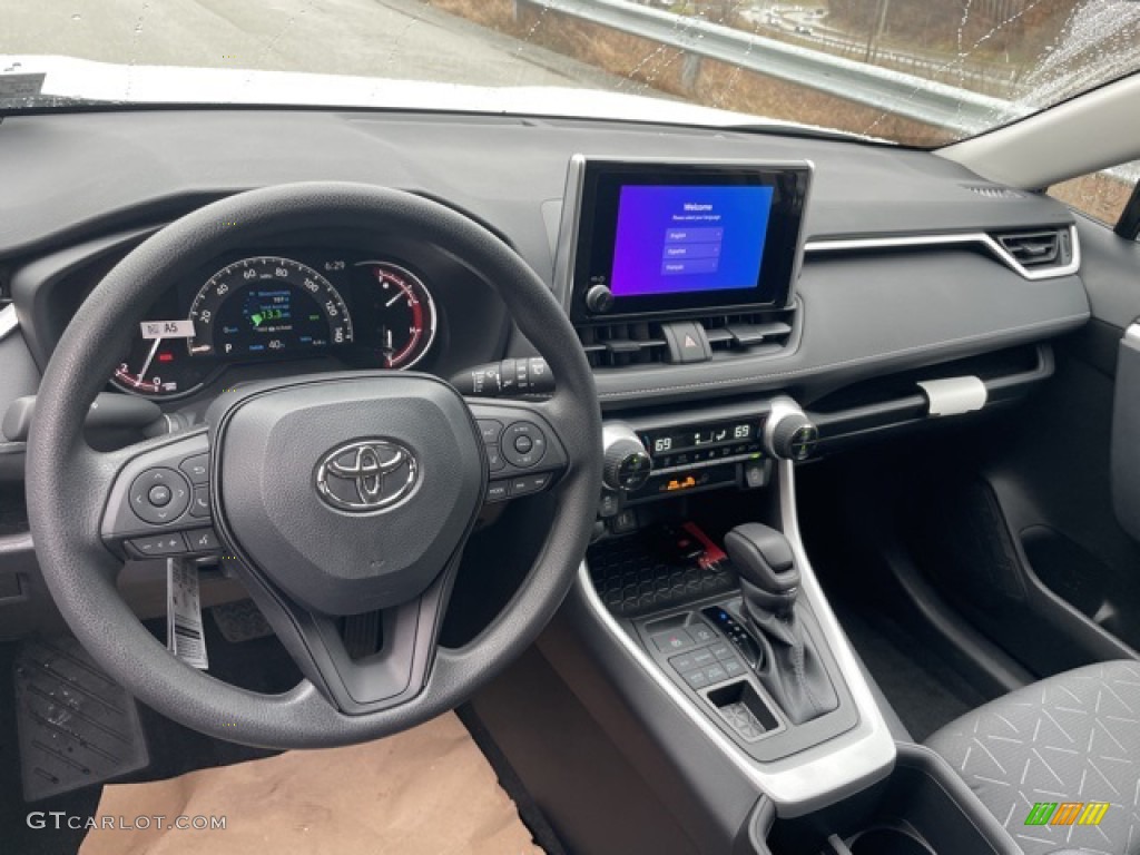 2023 Toyota RAV4 XLE AWD Black Dashboard Photo #145362693
