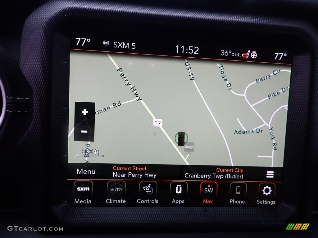 2023 Jeep Wrangler Unlimited Sahara 4XE Hybrid Navigation Photo #145362696