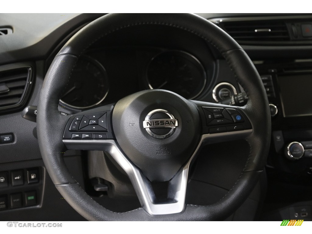 2019 Rogue SL AWD - Magnetic Black / Charcoal photo #7