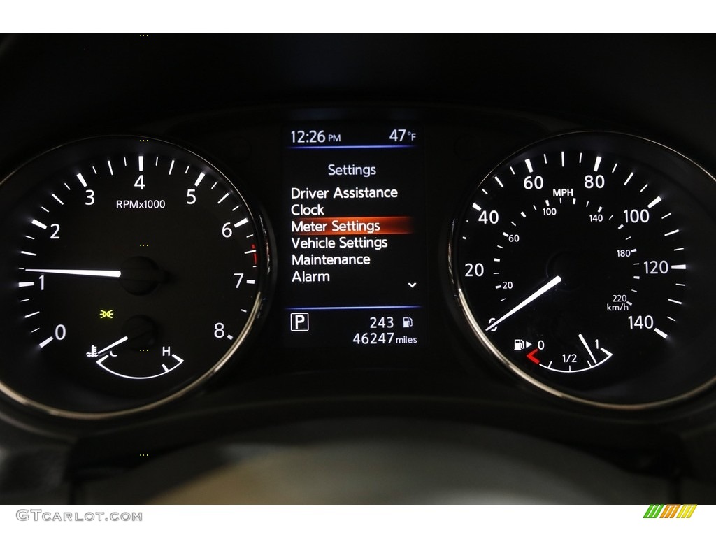 2019 Rogue SL AWD - Magnetic Black / Charcoal photo #8