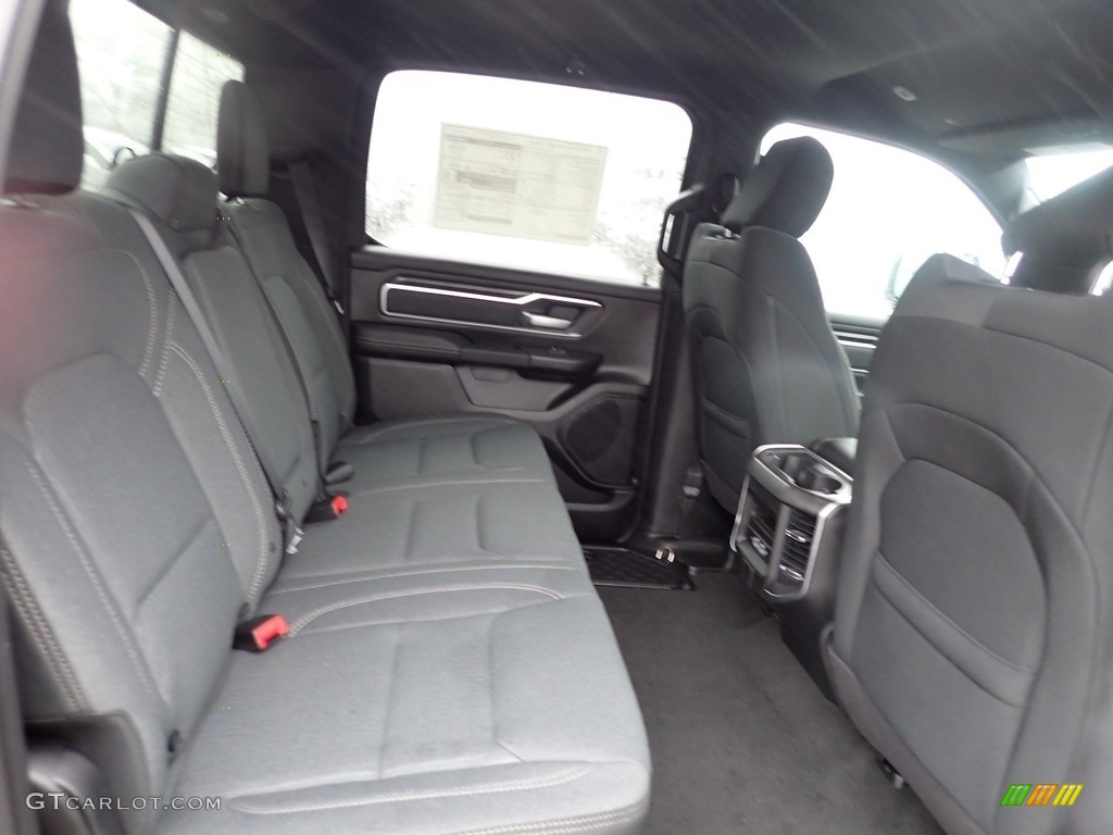Black Interior 2023 Ram 1500 Big Horn Crew Cab 4x4 Photo #145363491