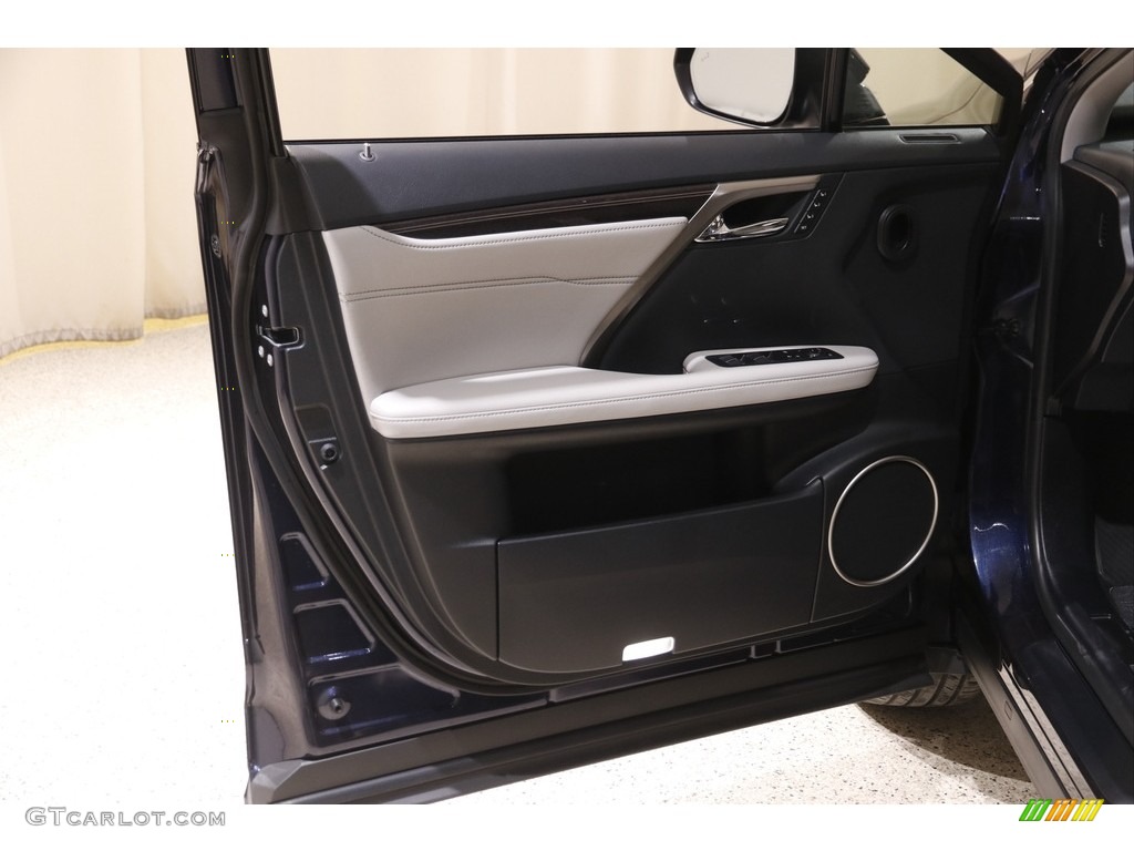 2019 Lexus RX 450hL AWD Stratus Gray Door Panel Photo #145363662