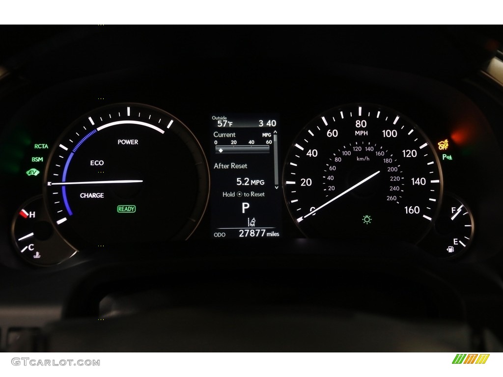 2019 RX 450hL AWD - Nightfall Mica / Stratus Gray photo #8