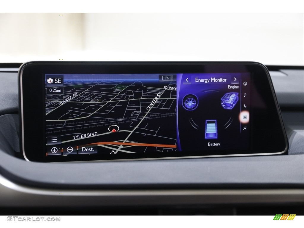 2019 RX 450hL AWD - Nightfall Mica / Stratus Gray photo #11