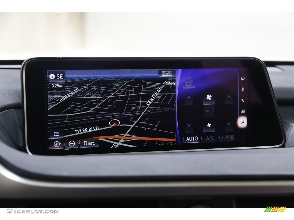 2019 RX 450hL AWD - Nightfall Mica / Stratus Gray photo #12