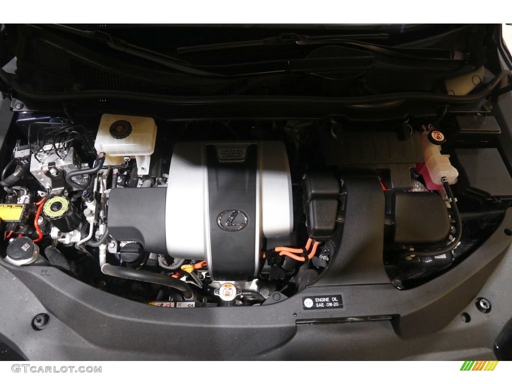 2019 RX 450hL AWD - Nightfall Mica / Stratus Gray photo #22