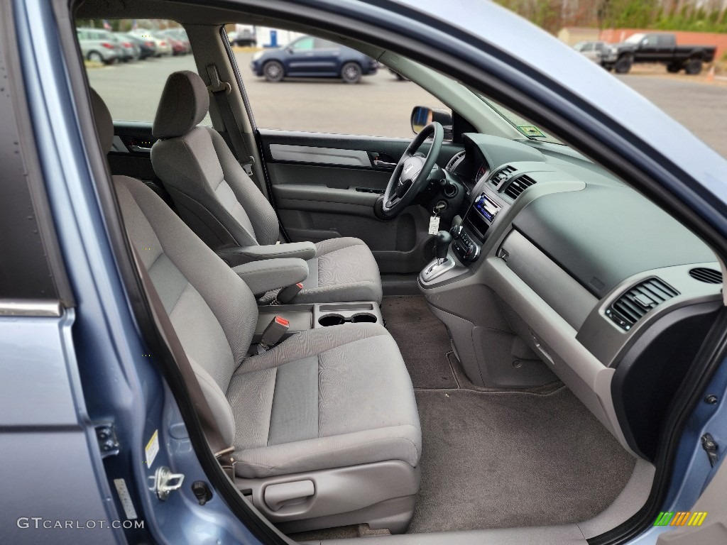 2010 CR-V LX AWD - Glacier Blue Metallic / Gray photo #12